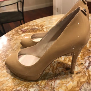 Michael Kors Peep Toe Pumps